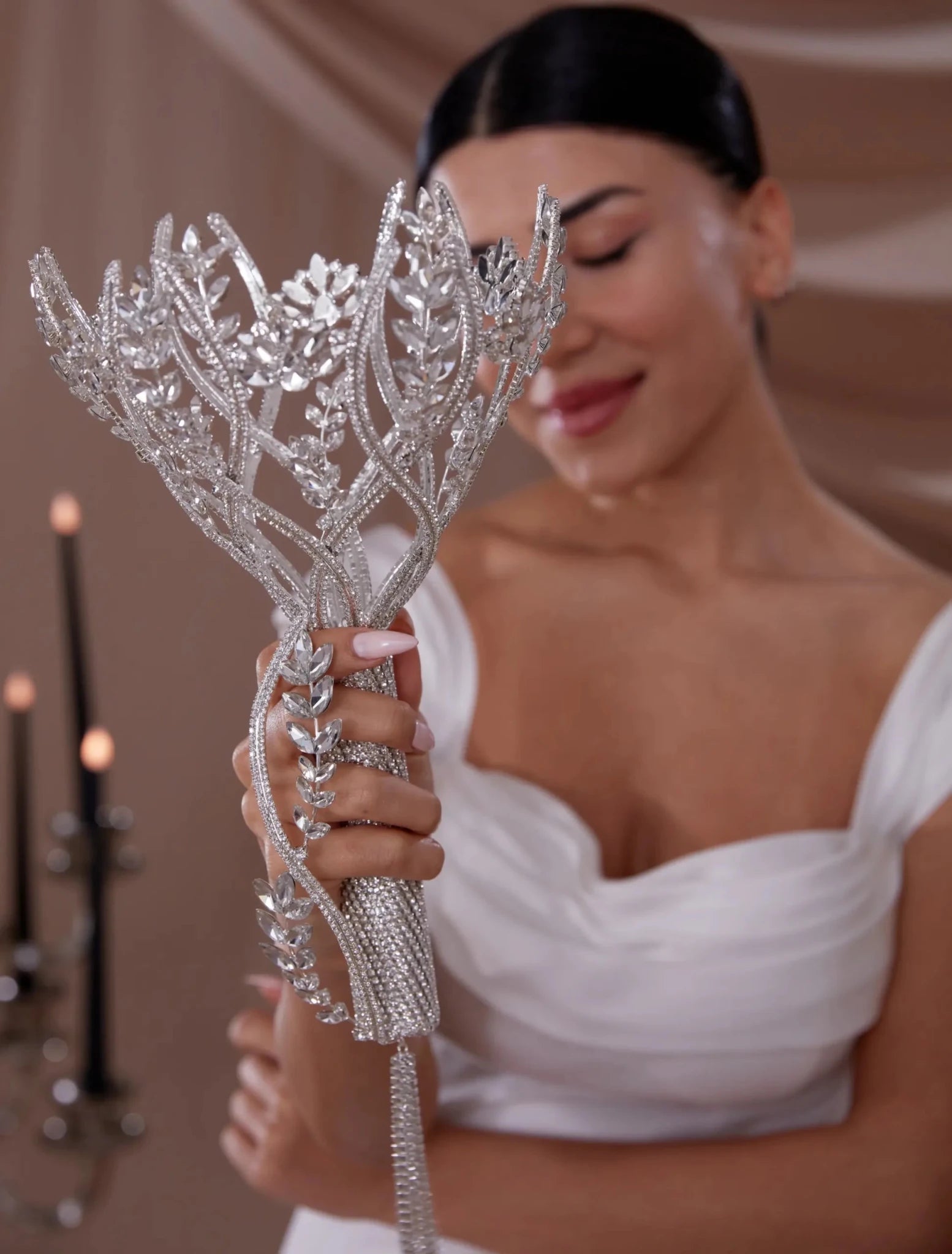 Bride Bouquet Holder, Wedding Accessories - Luzilly Bridal & Apparel