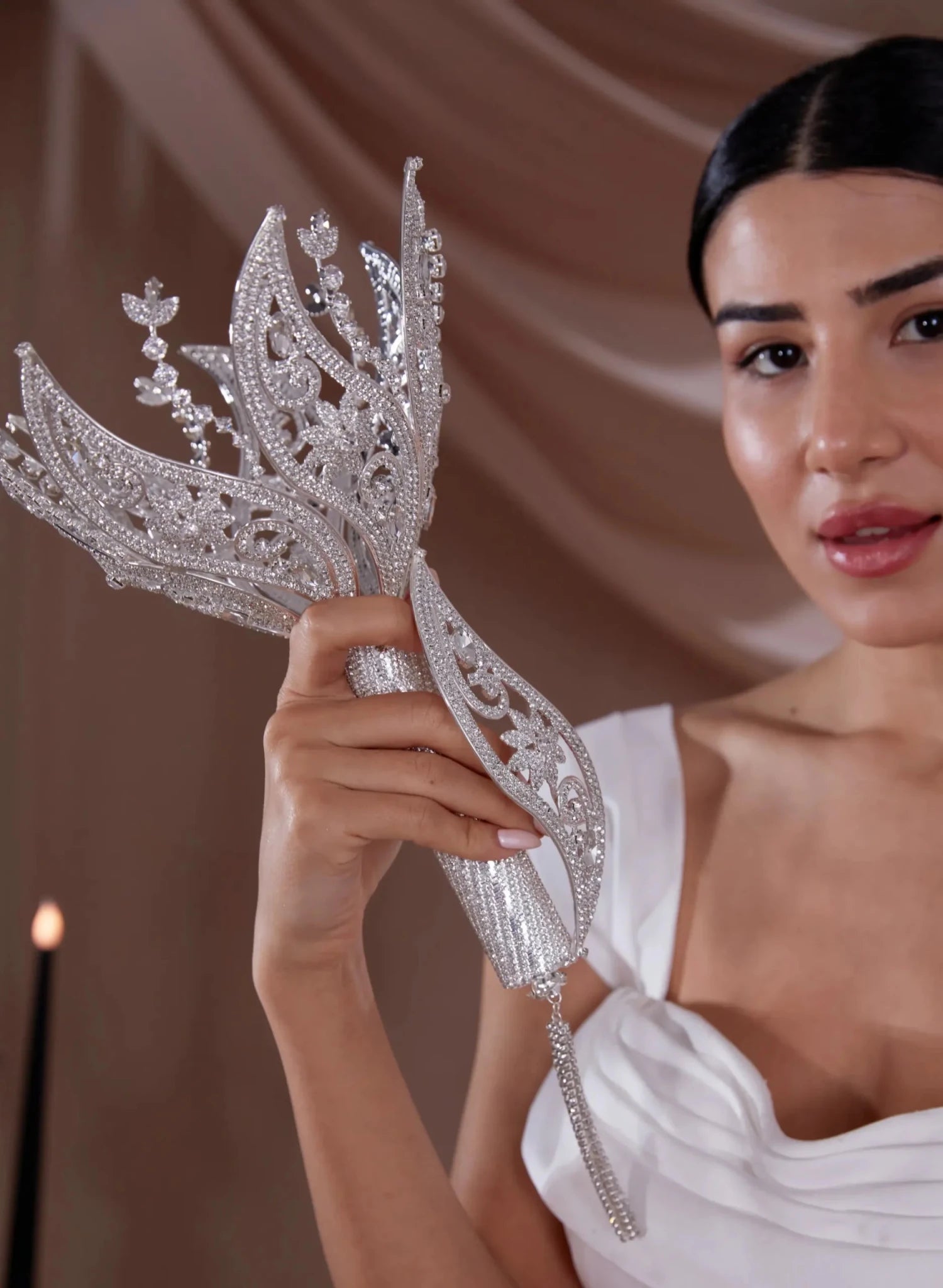 Bride Bouquet Holder, Wedding Accessories - Luzilly Bridal & Apparel