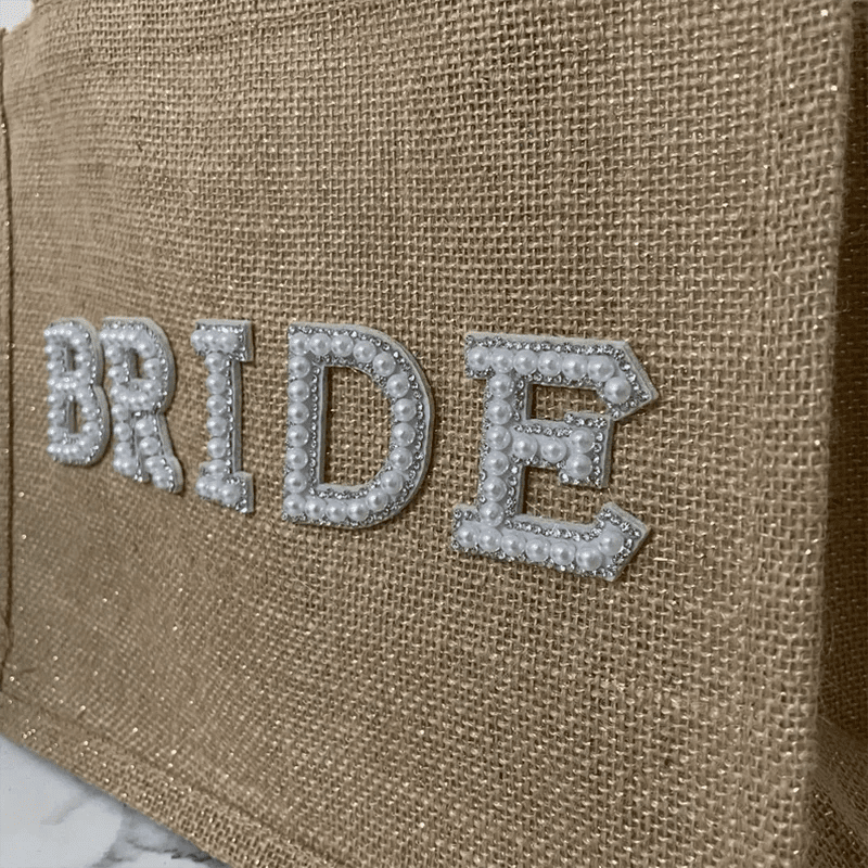 “Bride” Honeymoon Beach Tote - Luzilly Bridal & Apparel