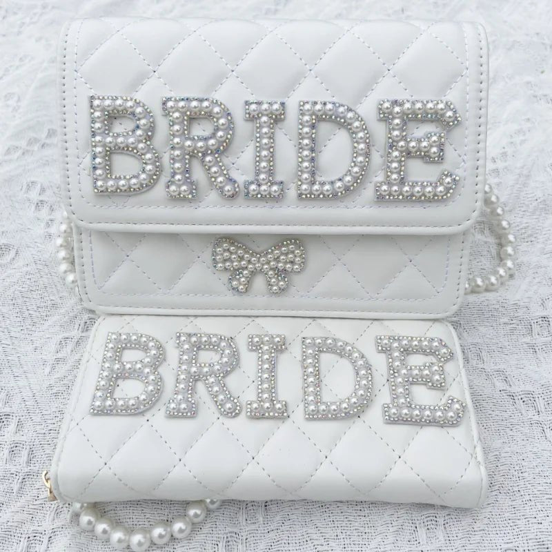 “Bride” Letter Coin Purse — Bridal Gift - Luzilly Bridal & Apparel