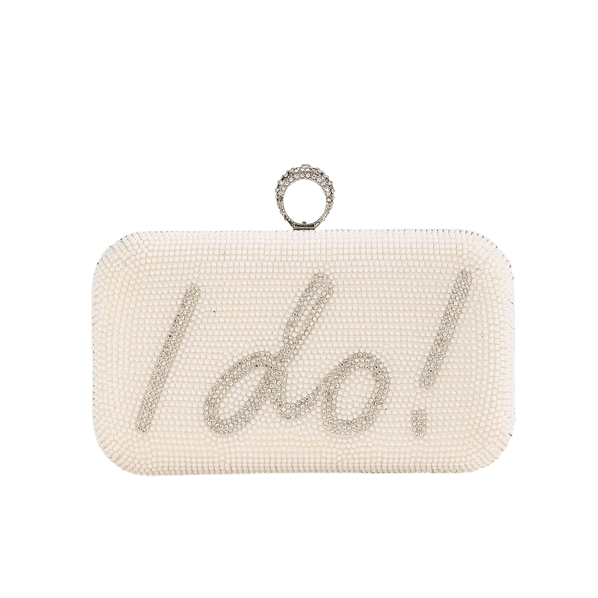 “Bride” Pearl Rhinestone Clutch - Luzilly Bridal & Apparel