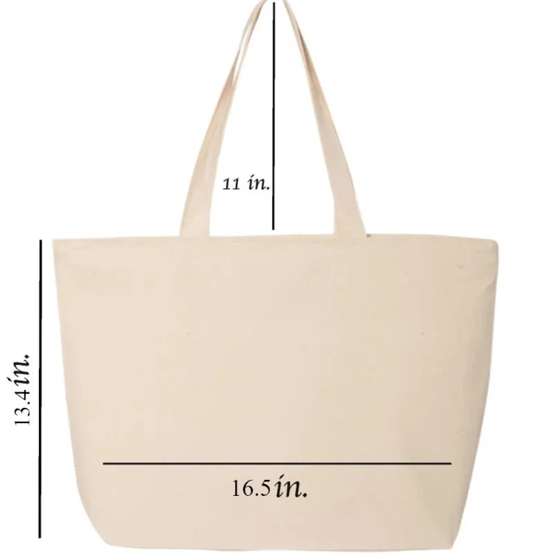 “Bride to Be” Zippered Tote Bag - Luzilly Bridal & Apparel