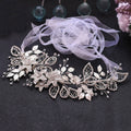 Bride Waist Seal Handmade Belt Rhinestone Wedding Dress - Luzilly Bridal & Apparel