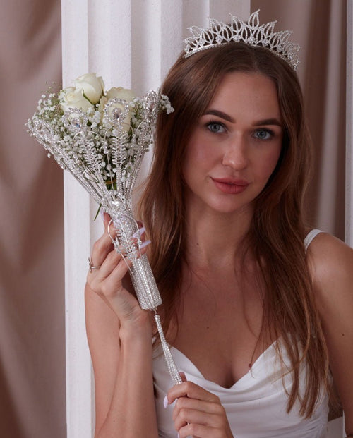 Bridesmaid Bouquet Holder, Bridal Accessories - Luzilly Bridal & Apparel