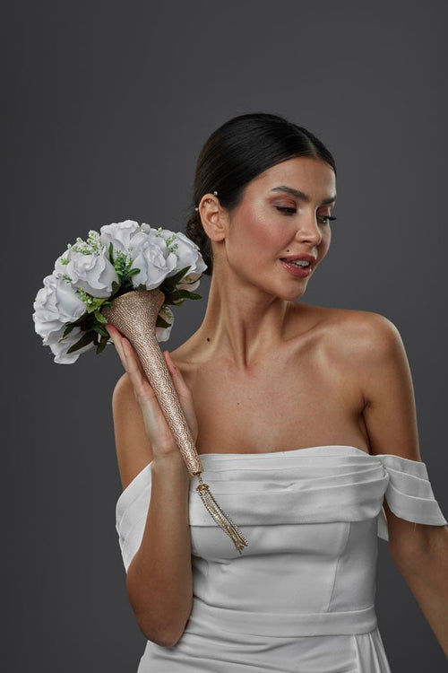 Bridesmaid Bouquet, Quinceañera Bouquet - Luzilly Bridal & Apparel
