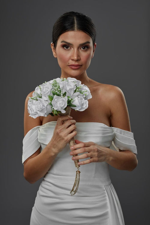 Bridesmaid Bouquet, Quinceañera Bouquet - Luzilly Bridal & Apparel