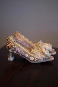 Brocade Baroque Bridal Heels - Luzilly Bridal & Apparel