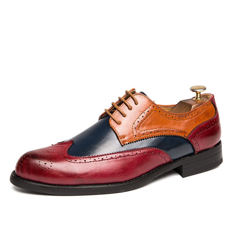 Brogue Wingtip Dress Shoes for Men - Luzilly Bridal & Apparel