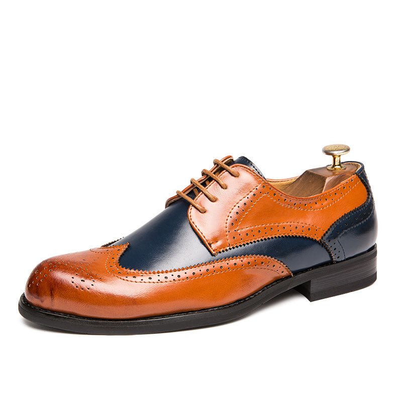 Brogue Wingtip Dress Shoes for Men - Luzilly Bridal & Apparel