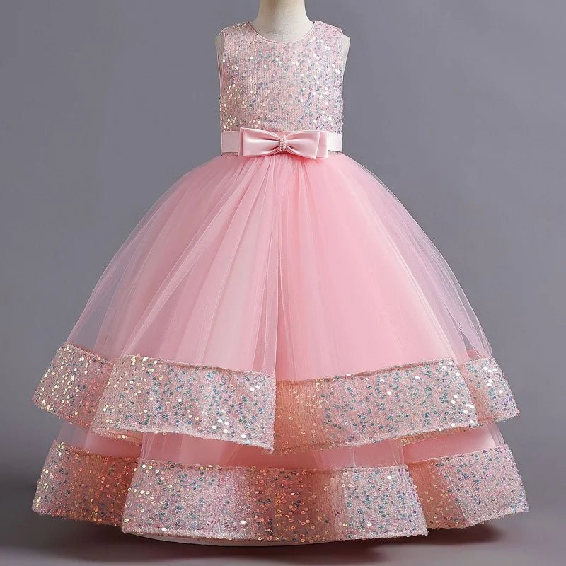 Butterfly Lace Communion & Flower Girl Dress - Luzilly Bridal & Apparel