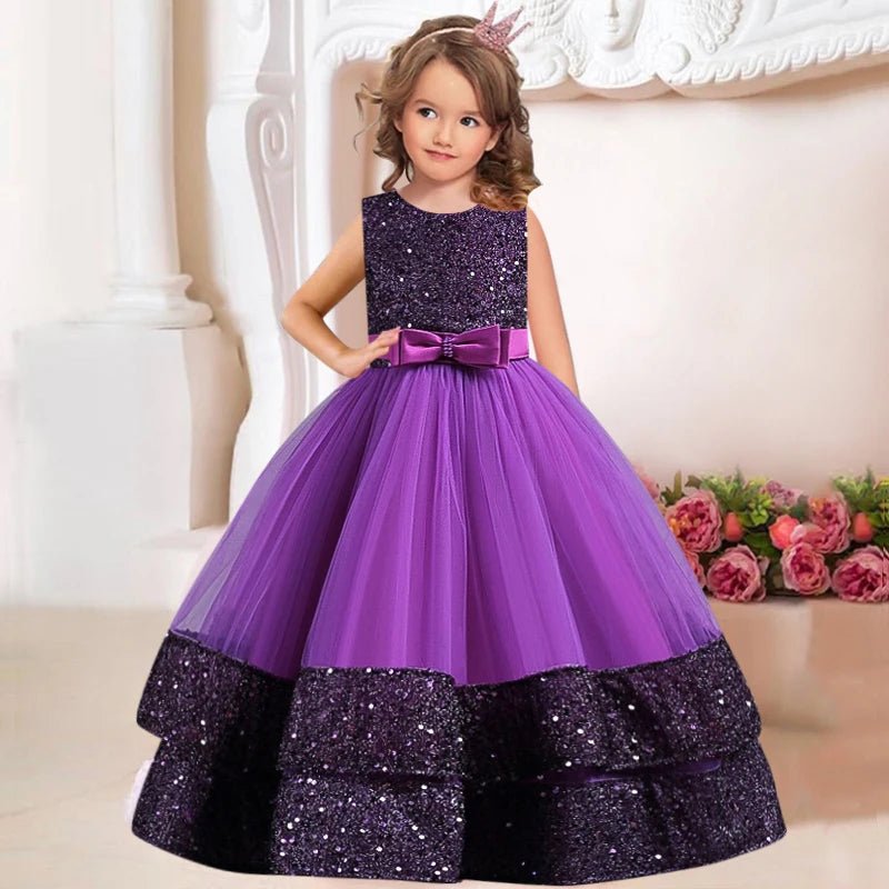Butterfly Lace Communion & Flower Girl Dress - Luzilly Bridal & Apparel