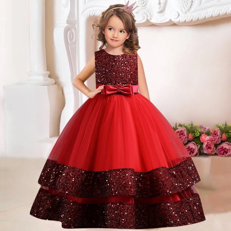Butterfly Lace Communion & Flower Girl Dress - Luzilly Bridal & Apparel