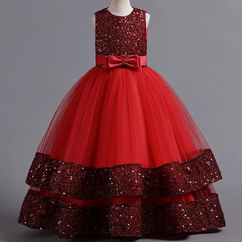 Butterfly Lace Communion & Flower Girl Dress - Luzilly Bridal & Apparel