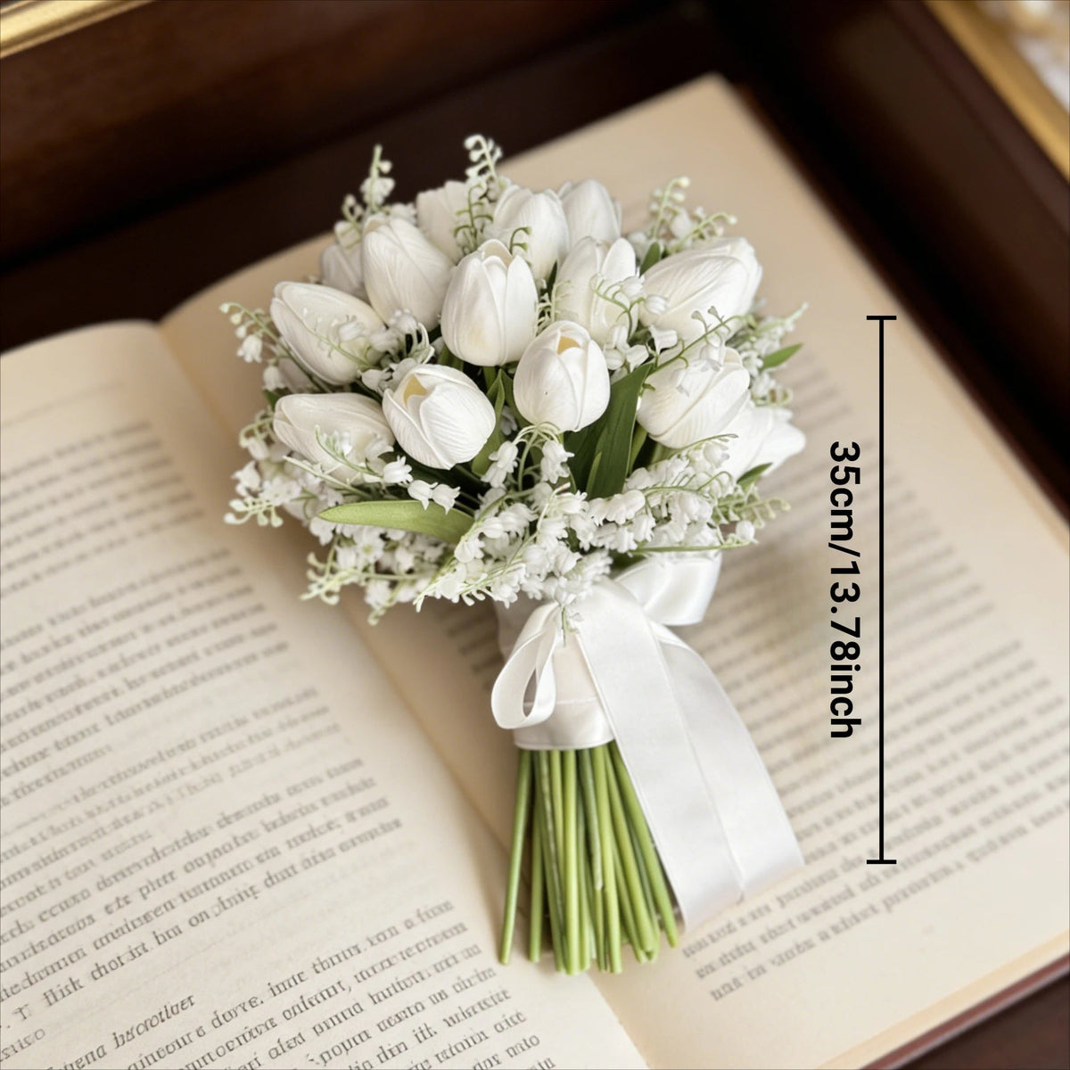 Calla Lily Bridal Bouquet with Faux Wedding Flowers - Luzilly Bridal & Apparel