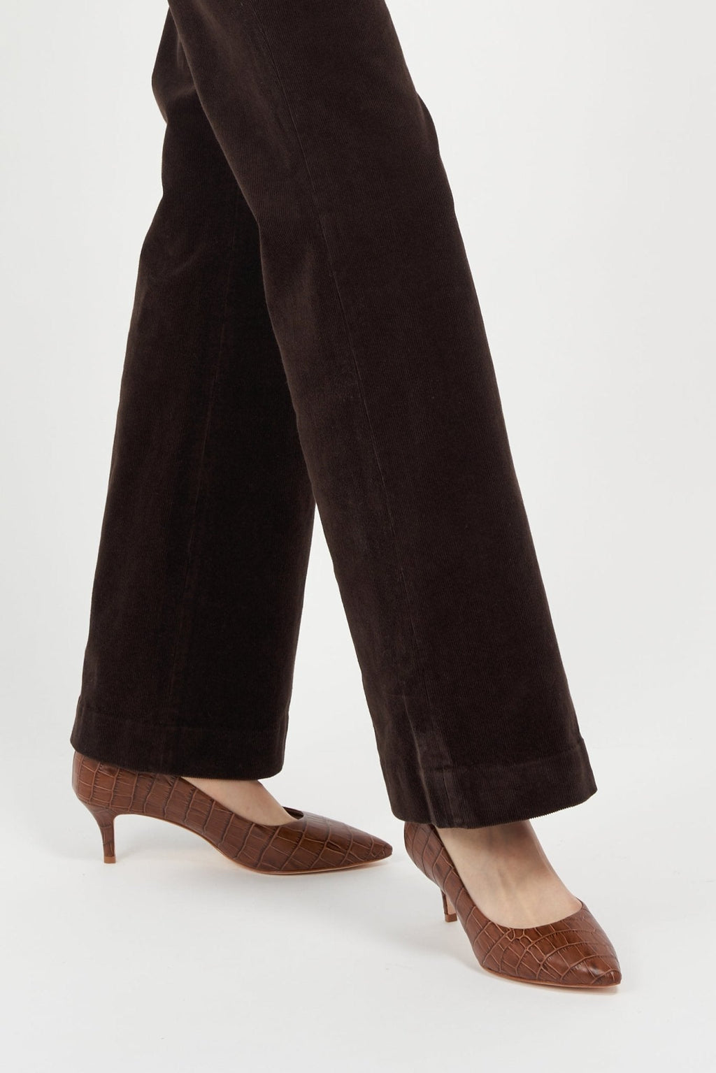 Callie Brown Croco - Luzilly Bridal & Apparel