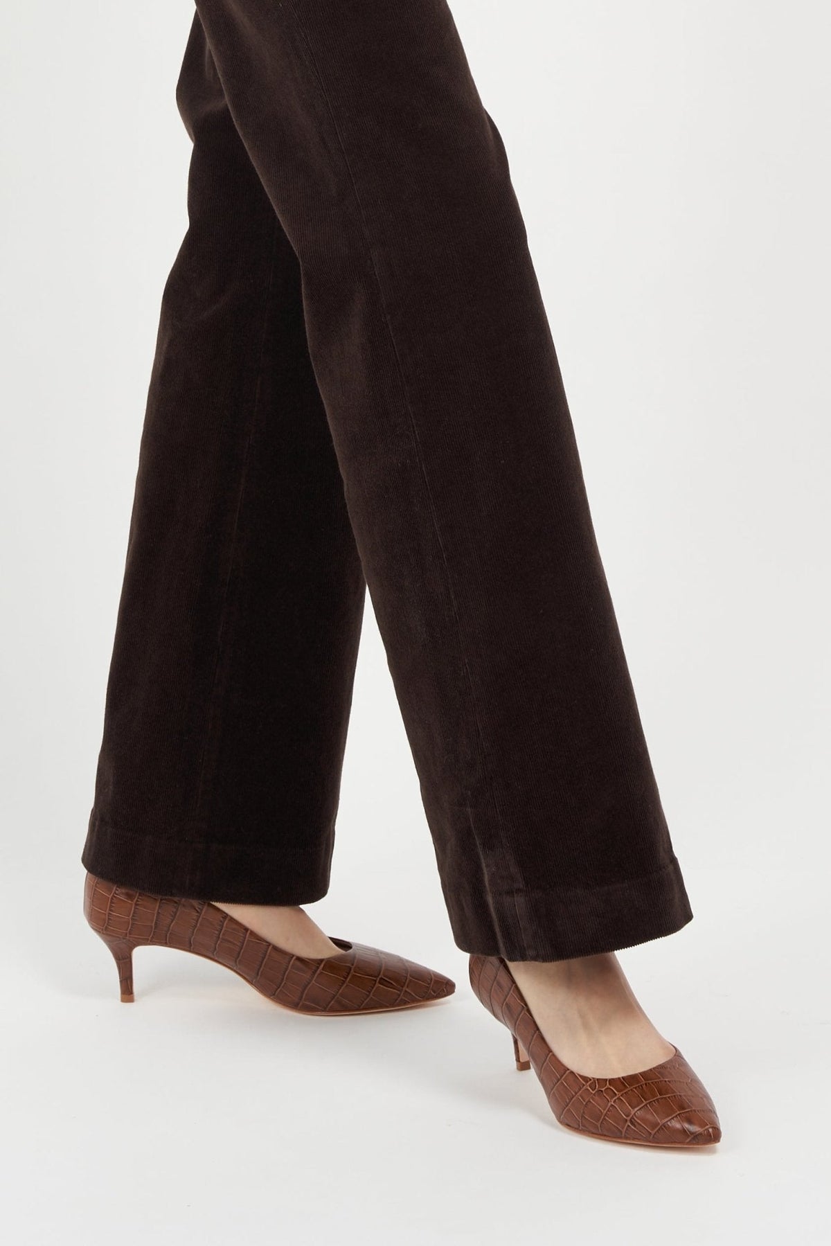 Callie Brown Croco - Luzilly Bridal & Apparel