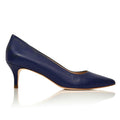 Callie Navy Lux Nappa - Luzilly Bridal & Apparel