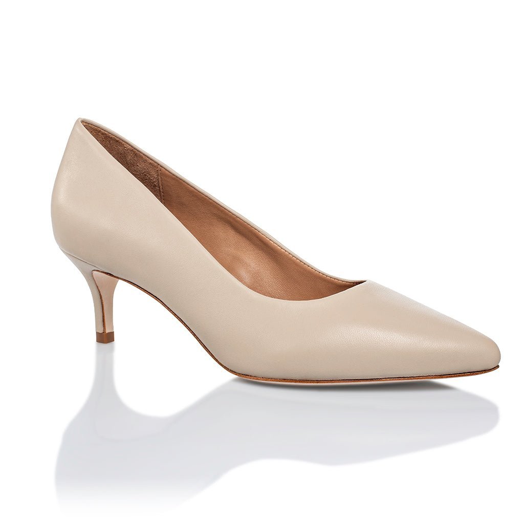 Callie Nude Mestico Lux Leather - Luzilly Bridal & Apparel