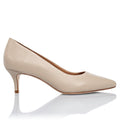 Callie Nude Mestico Lux Leather - Luzilly Bridal & Apparel