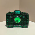 Camera-Shaped Diamond Evening Clutch - Luzilly Bridal & Apparel
