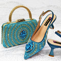 Charming Shoes And Bag Matching Set HVC1-2 - Luzilly Bridal & Apparel