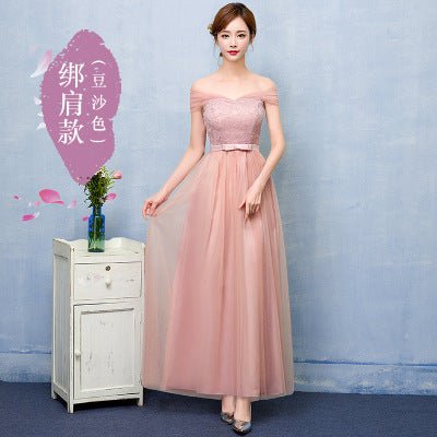 Chiffon Bridesmaid Dress with Sleeve Options - Luzilly Bridal & Apparel