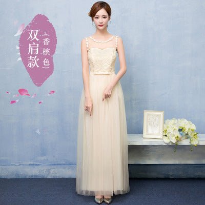 Chiffon Bridesmaid Dress with Sleeve Options - Luzilly Bridal & Apparel