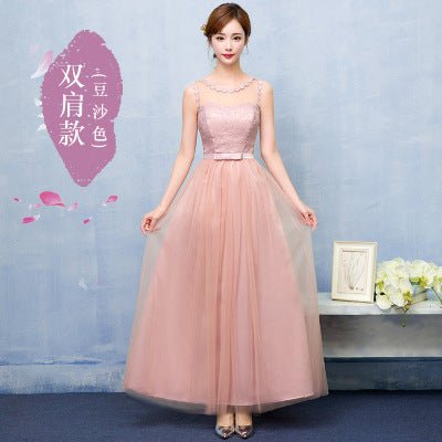 Chiffon Bridesmaid Dress with Sleeve Options - Luzilly Bridal & Apparel