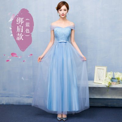 Chiffon Bridesmaid Dress with Sleeve Options - Luzilly Bridal & Apparel