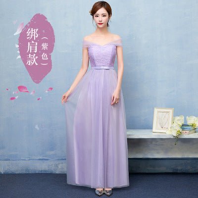 Chiffon Bridesmaid Dress with Sleeve Options - Luzilly Bridal & Apparel