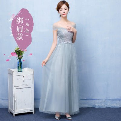 Chiffon Bridesmaid Dress with Sleeve Options - Luzilly Bridal & Apparel