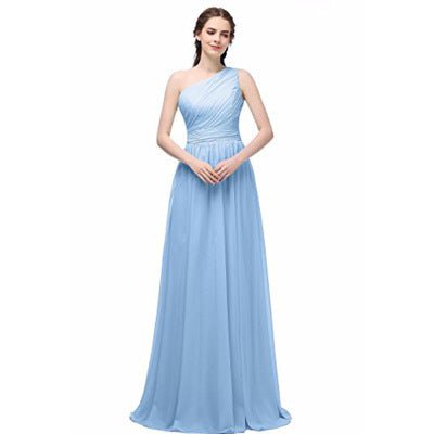 Chiffon Bridesmaid Mini Dress, Three Necklines - Luzilly Bridal & Apparel