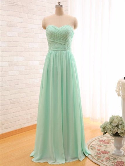 Chiffon Bridesmaid Mini Dress, Three Necklines - Luzilly Bridal & Apparel