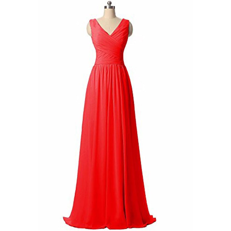 Chiffon Bridesmaid Mini Dress, Three Necklines - Luzilly Bridal & Apparel