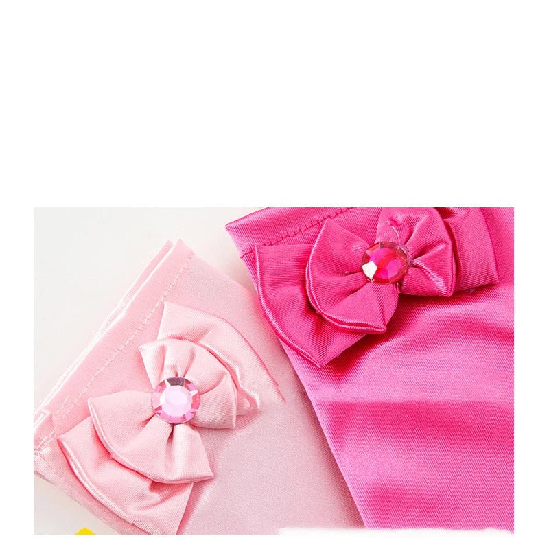Children's Satin Bow Gloves for Flower Girls - Luzilly Bridal & Apparel