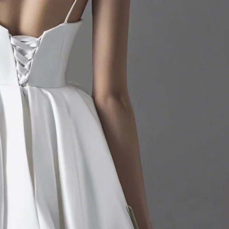 Classic White Wedding Dress - Luzilly Bridal & Apparel