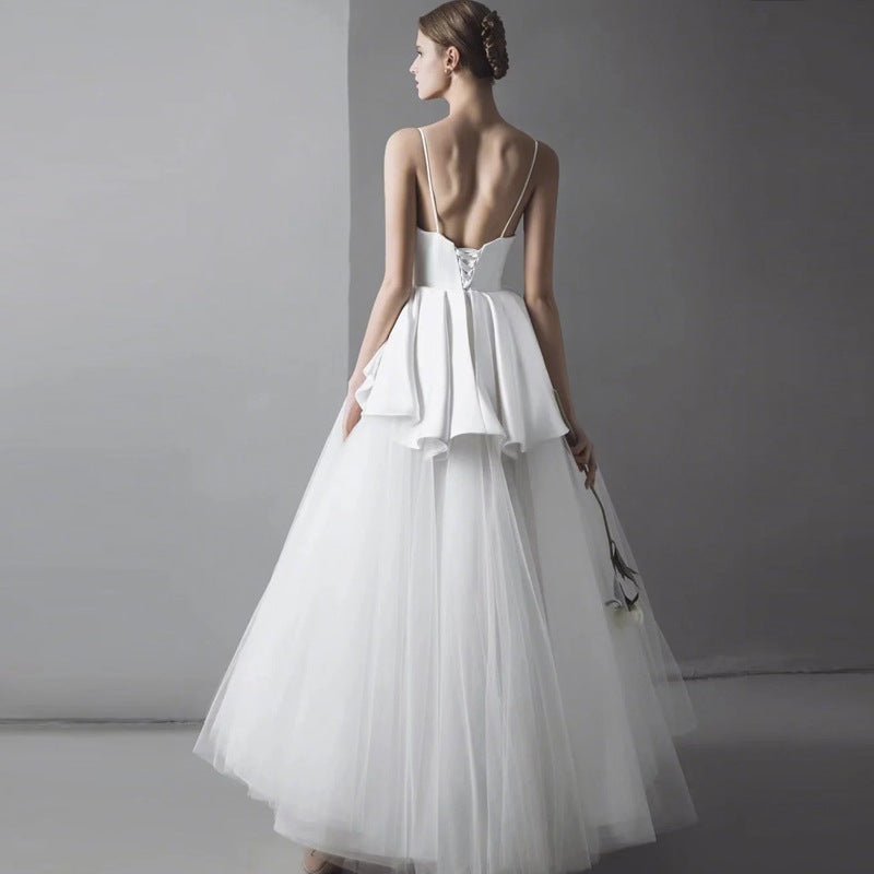 Classic White Wedding Dress - Luzilly Bridal & Apparel