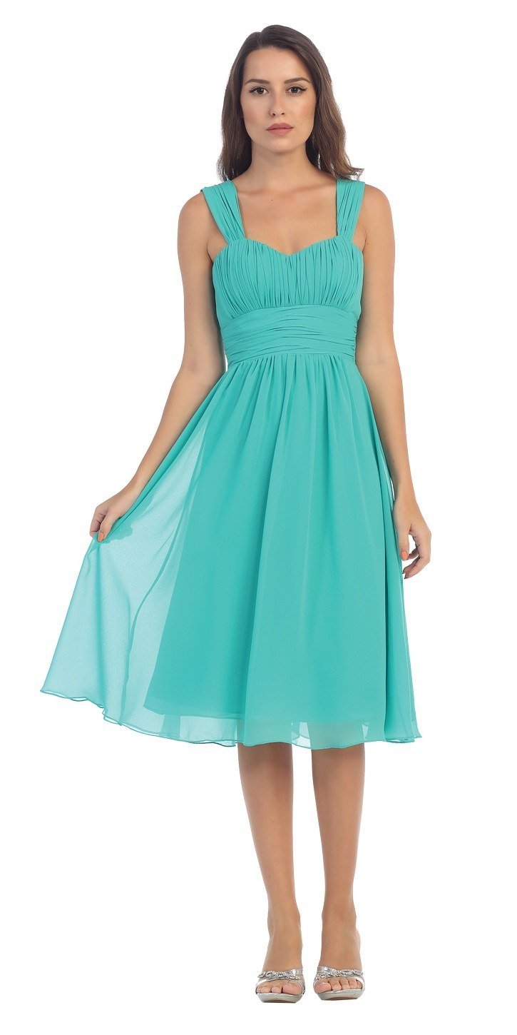 CLEARANCE - Lilac Short Wedding-Guest Dress Ruched-Bodice (Size Medium) - Luzilly Bridal & Apparel