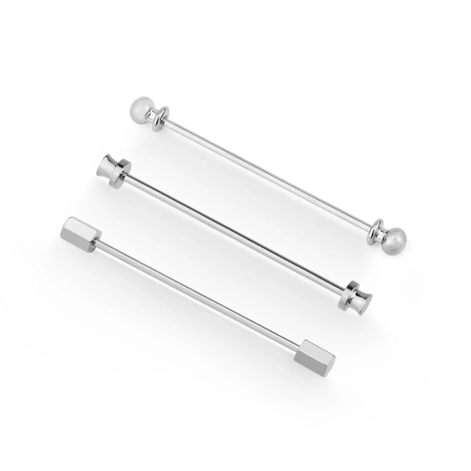 Clip For Collar Shirt Men Shirt Pins Tie Clip Pinned Collar Brooch With Box Wedding Souvenirs Lapel Pin For Men Man Cufflinks - Luzilly Bridal & Apparel