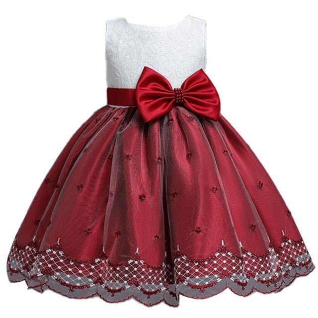 Clothing Flower Girls Dress Wedding Vestidos Tutu Party - Luzilly Bridal & Apparel