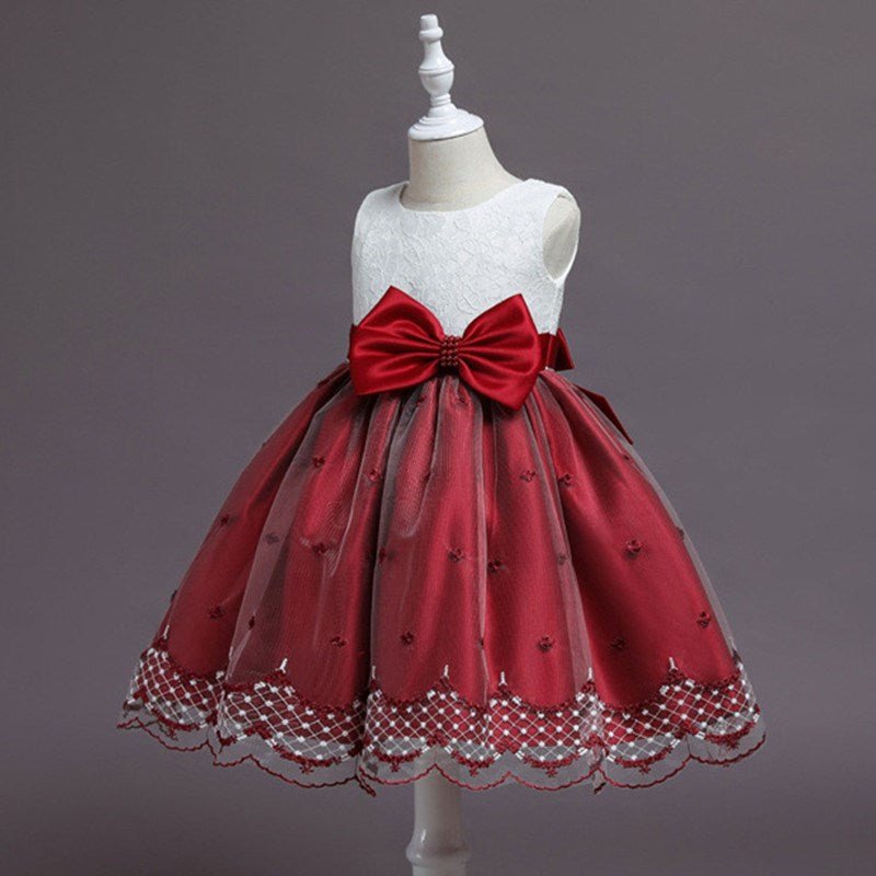 Clothing Flower Girls Dress Wedding Vestidos Tutu Party - Luzilly Bridal & Apparel