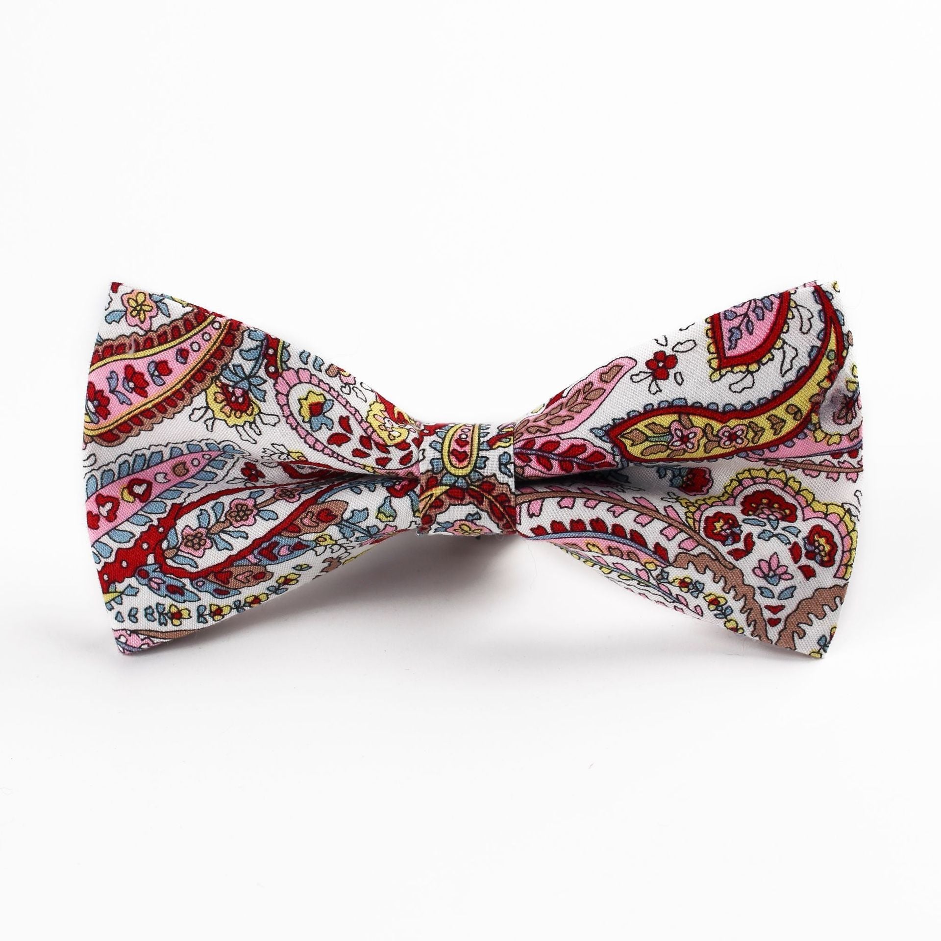 Cotton Bow Tie Men's Bow Color Wedding Party Groom Groomsmen Casual Bow Tie - Luzilly Bridal & Apparel