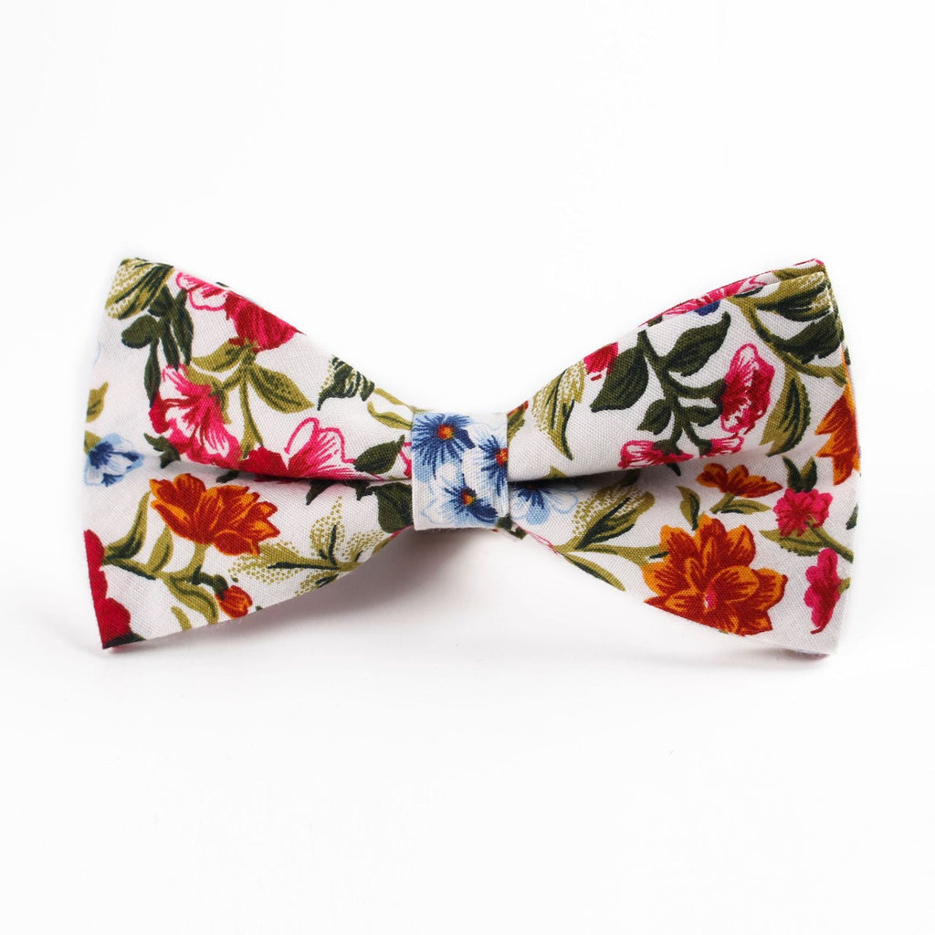 Cotton Bow Tie Men's Bow Color Wedding Party Groom Groomsmen Casual Bow Tie - Luzilly Bridal & Apparel