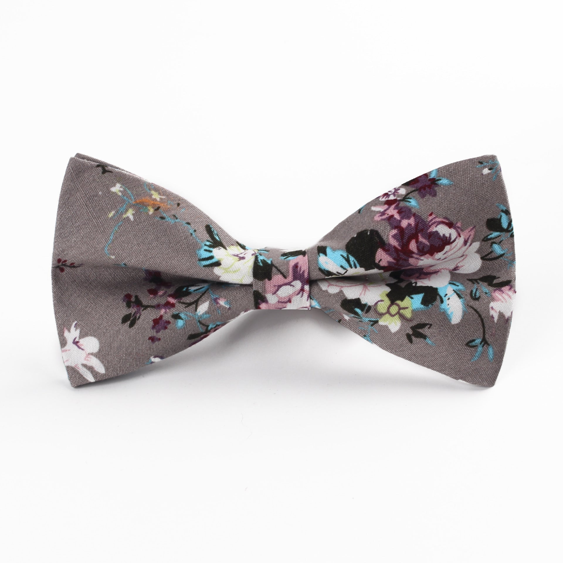 Cotton Bow Tie Men's Bow Color Wedding Party Groom Groomsmen Casual Bow Tie - Luzilly Bridal & Apparel