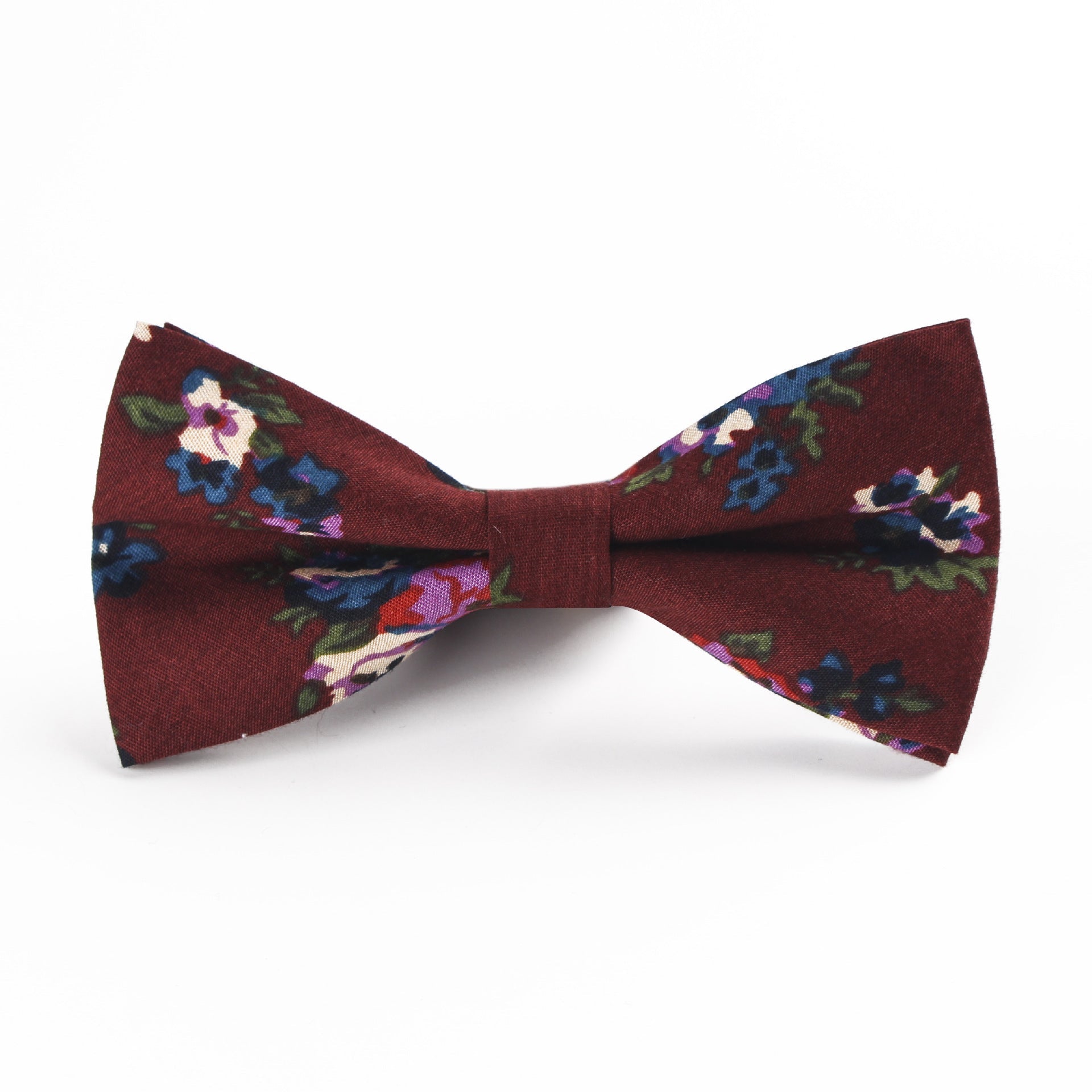 Cotton Bow Tie Men's Bow Color Wedding Party Groom Groomsmen Casual Bow Tie - Luzilly Bridal & Apparel