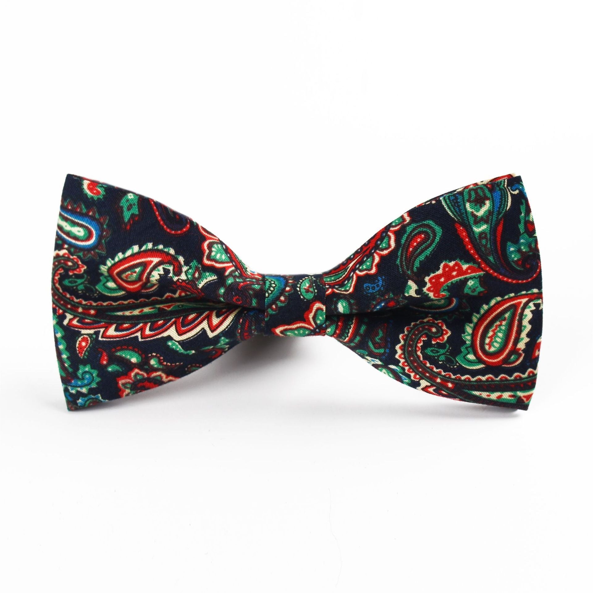 Cotton Bow Tie Men's Bow Color Wedding Party Groom Groomsmen Casual Bow Tie - Luzilly Bridal & Apparel