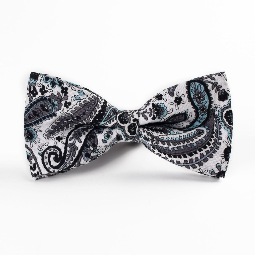 Cotton Bow Tie Men's Bow Color Wedding Party Groom Groomsmen Casual Bow Tie - Luzilly Bridal & Apparel