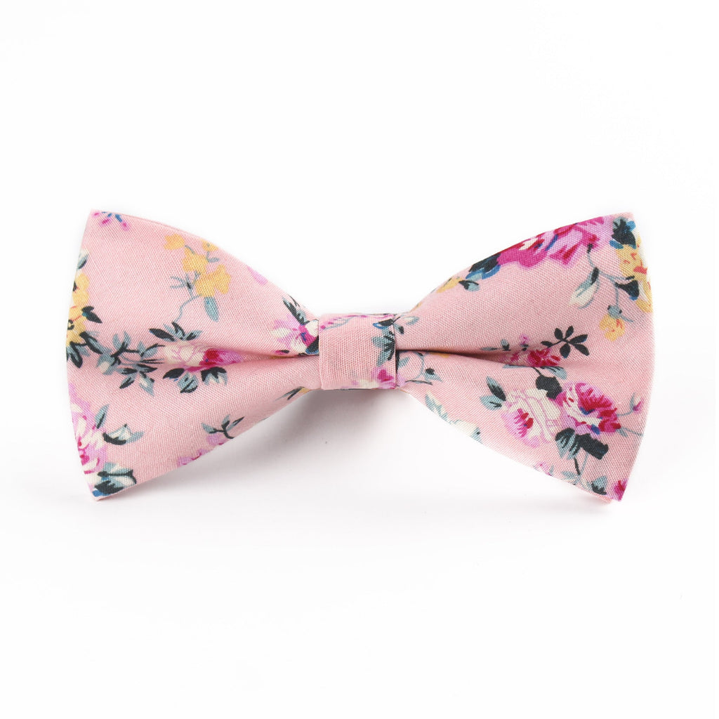 Cotton Bow Tie Men's Bow Color Wedding Party Groom Groomsmen Casual Bow Tie - Luzilly Bridal & Apparel