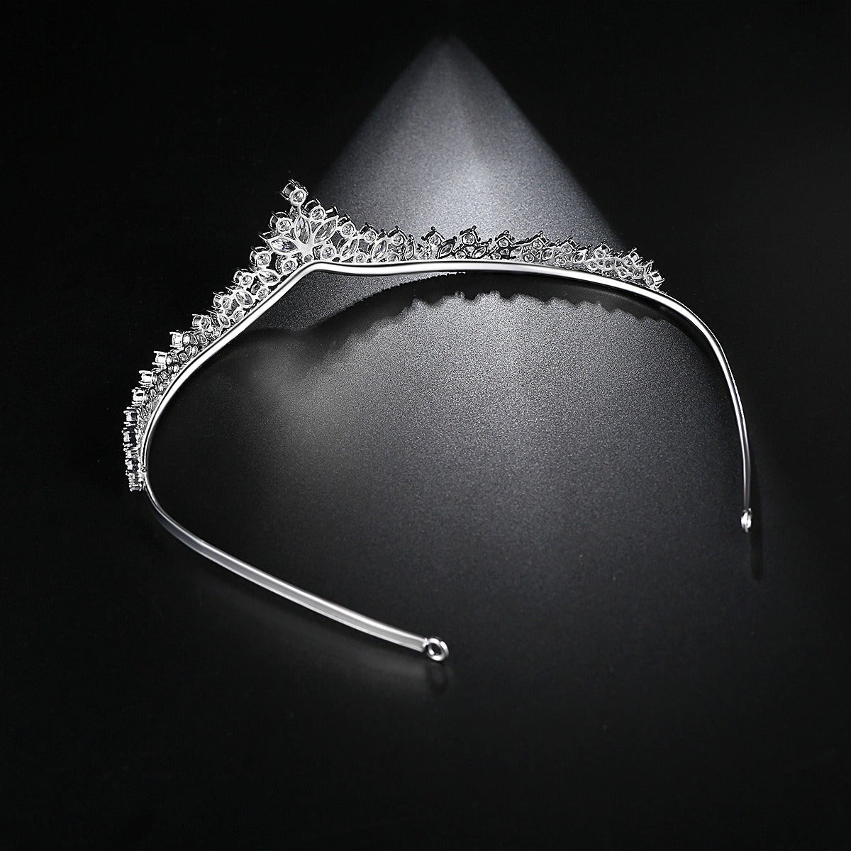 Crown Wedding Copper Set 3A Zircon Fashion Hair Hoops and Combs Bride Exquisite Headwear Wedding Jewelry for Women - Luzilly Bridal & Apparel
