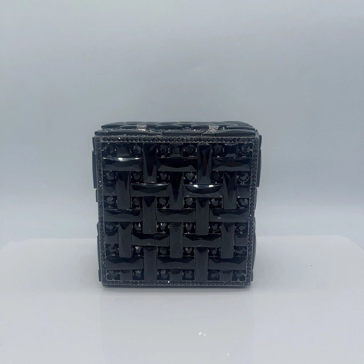 Crystal Box Evening Clutch - Luzilly Bridal & Apparel